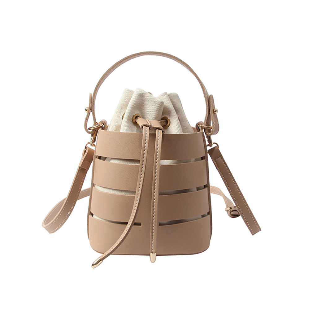 MOLAVE sacs à main seau femmes sacs sac creux multi-fonction et multi-couche sacs à main dames crossbody paquets 9328