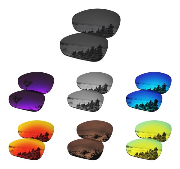 SmartVLT Vervanging Lenzen Gepolariseerde voor Oakley Crosshair 1.0 (2005) Zonnebril-Meerdere Paren Verpakt: 7 Colors