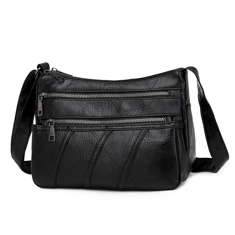 Annmouler Sac à bandoulière pour femmes en cuir Pu Sac à bandoulière doux Sac de messager pour filles femme Sac à main Sac à main Sac à main a Mai: shoulder bag 3