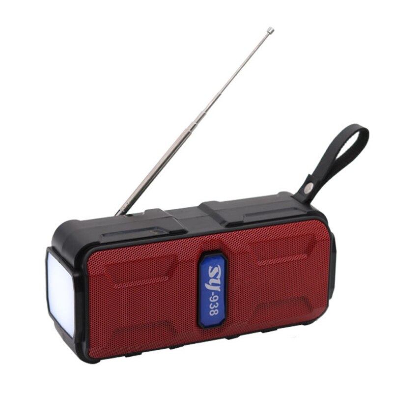 Emergency Solar Radio SOS Power Bank USB Multifunctional Radio Bluetooth 5.1 Portable Outdoor Speaker