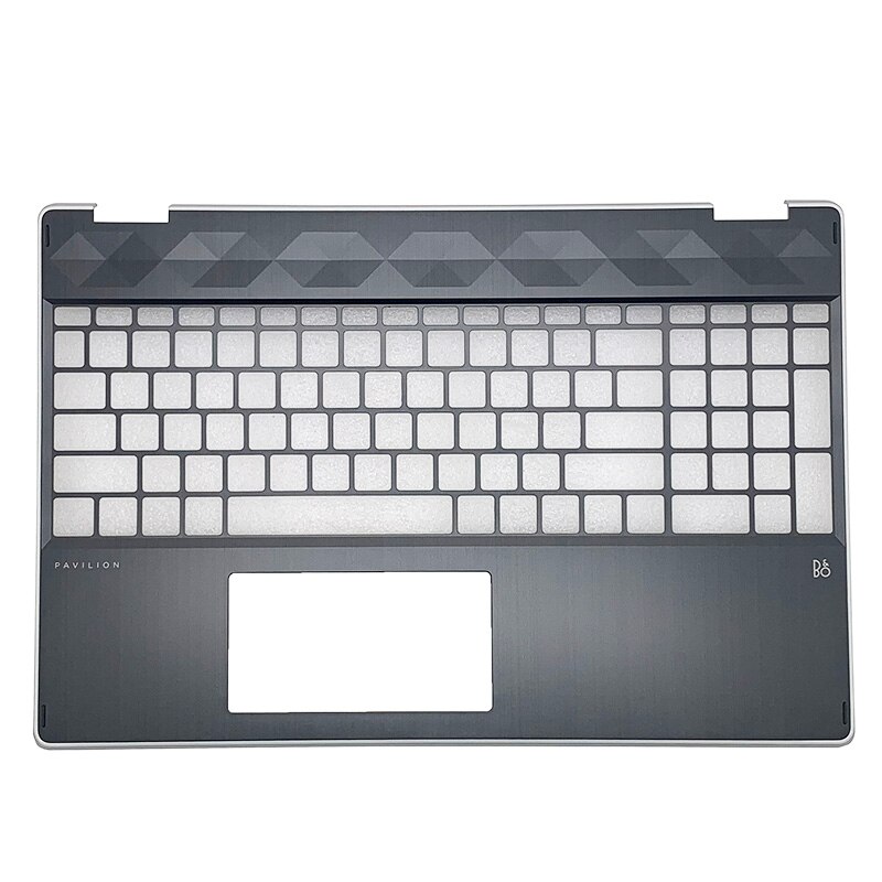 Funda para portátil HP Pavilion X360 15-DQ 15-dq, cubierta trasera LCD, reposamanos, parte inferior, L53034-001, L53033-001, plateada