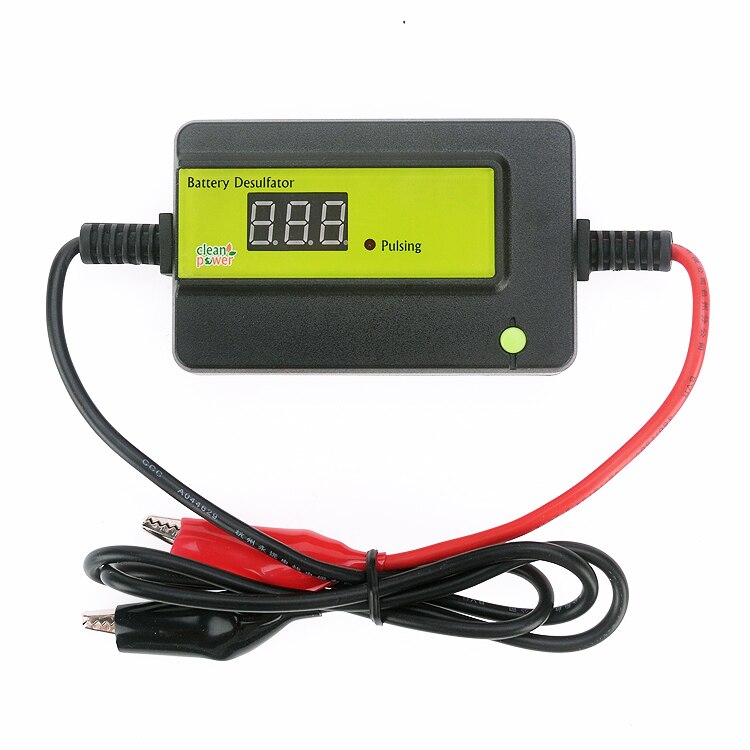 Pulsing Disply ácido de plomo Auto desulfatador de batería acondicionador regenerador 12 24 36 48 voltios combinado