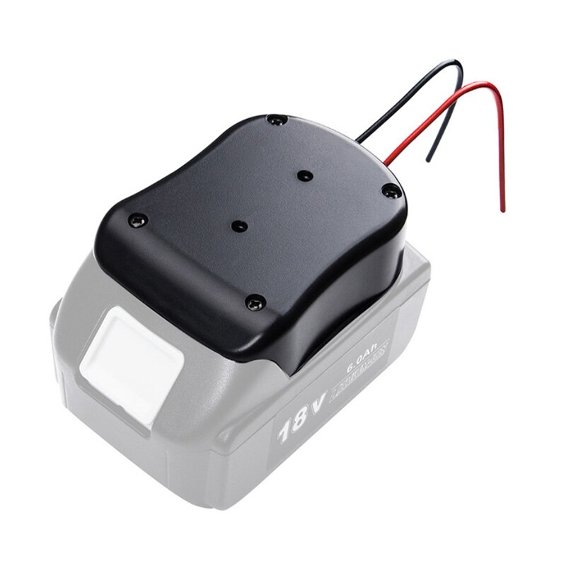 Makita accu-adapter/converter voor 18v li-ion accu's, doe-het-zelf-adapter, connector voor elektrisch gereedschap, dockhouder met 14 awg-draden