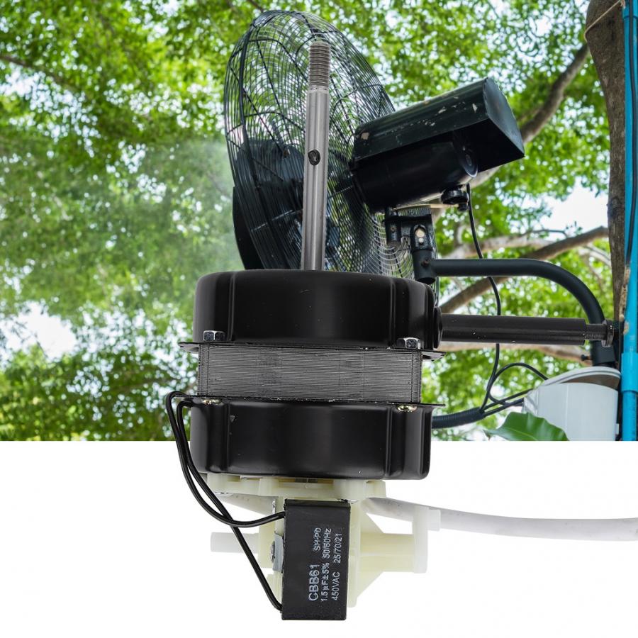 1250rpm 220V 4 bieguny 60W silnik wentylatora elektrycznego z łożyskiem kulkowym wentylator podłogowy wymiana silnika dla domu chłodnica wentylator elektryczny