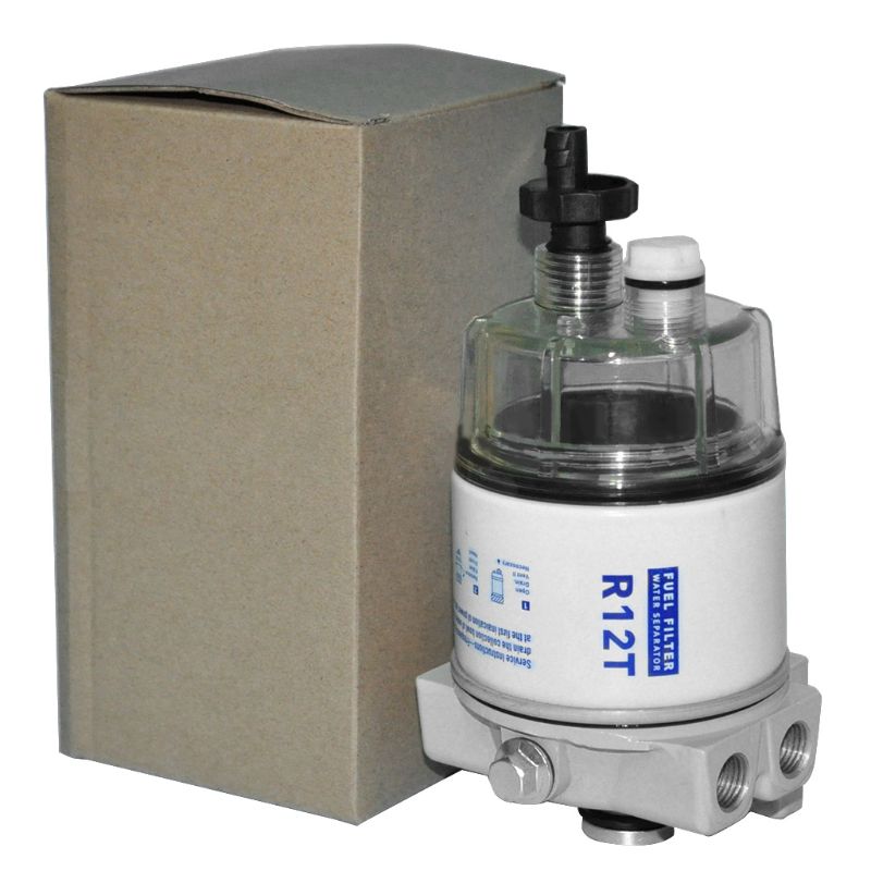 R12T Kraftstoff Wasser Separator Filter Motor- für 120beim Auto Teile Komplette Combo Filter Tasse