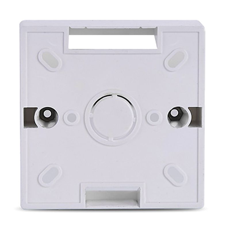 86X86 PVC Thickening Junction Box Wall Mount Cassette For Switch Socket Base Switch Bottom Box Electrical Box Accessories