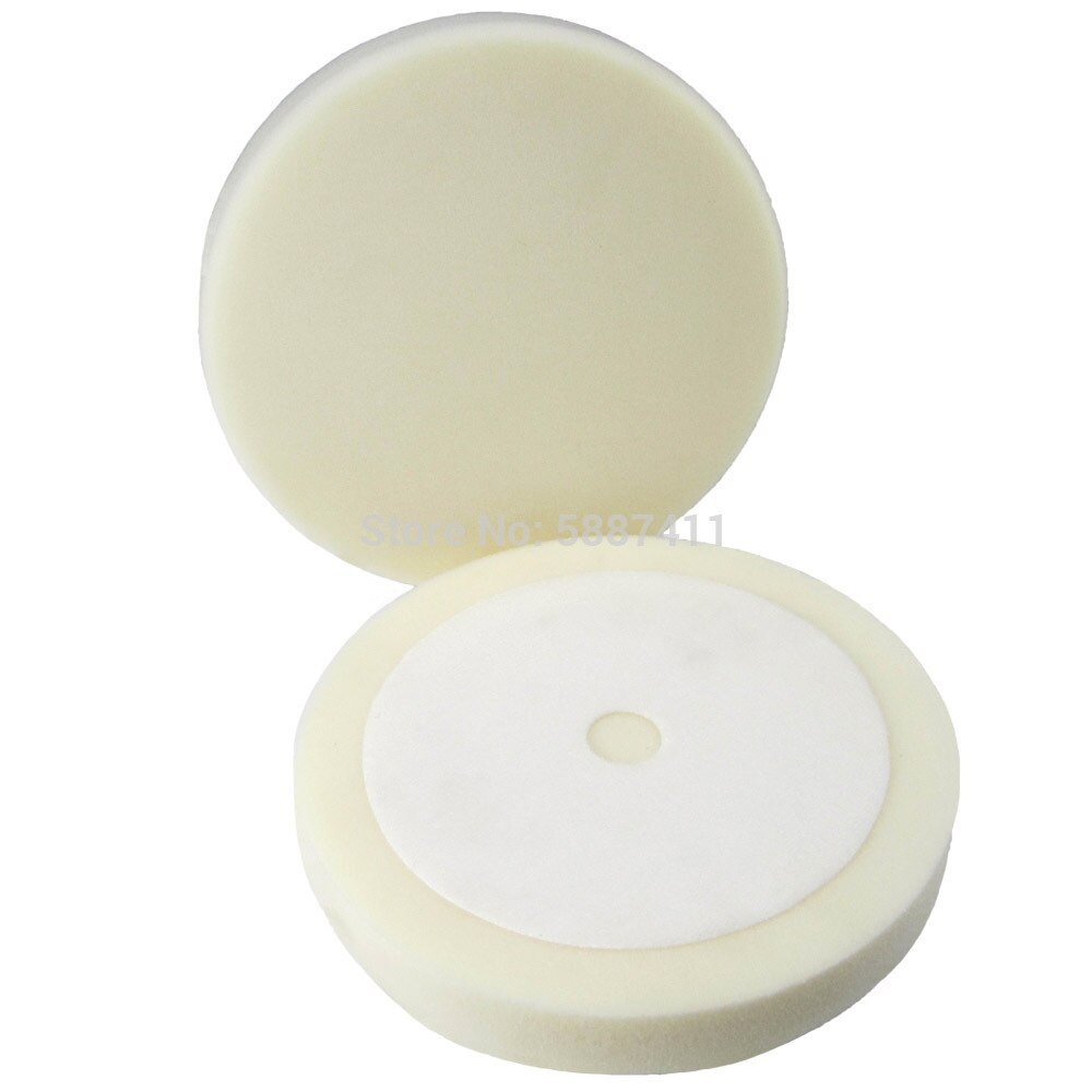 200MM White Car Waxer and Polisher Sponge Foam Pad