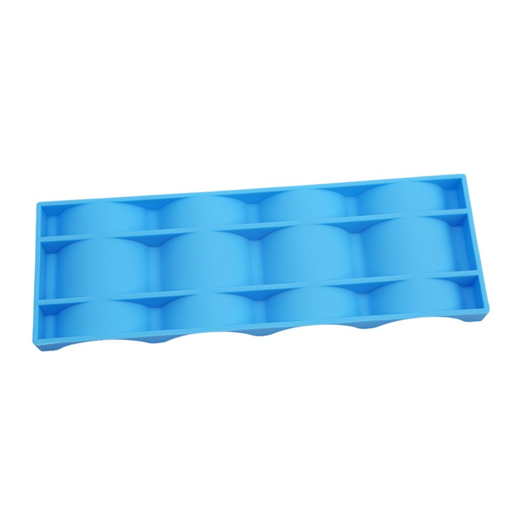 Organizador de botellas de vino y cerveza, soporte de silicona duradero para nevera, accesorios de barra de herramientas para apilar, color rojo y azul, novedad