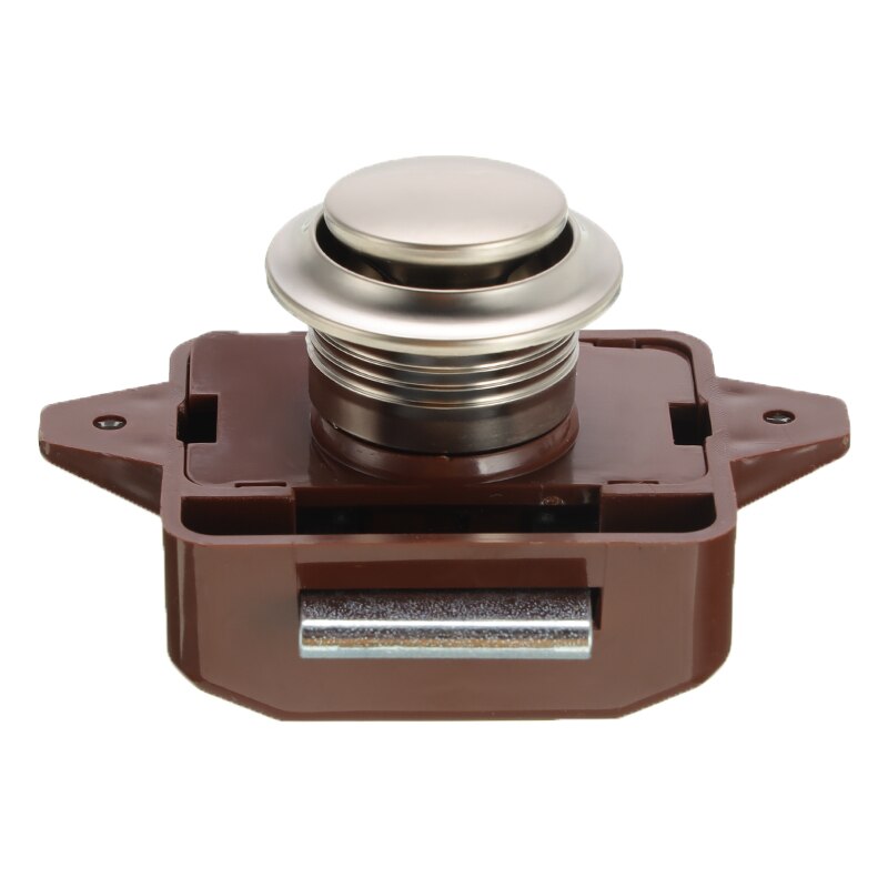 1 Set Universele Camper Auto Push Lock Rv Caravan Boot Hardware Kast Deurknop Home Mini Lade Klink Knop Sloten: A