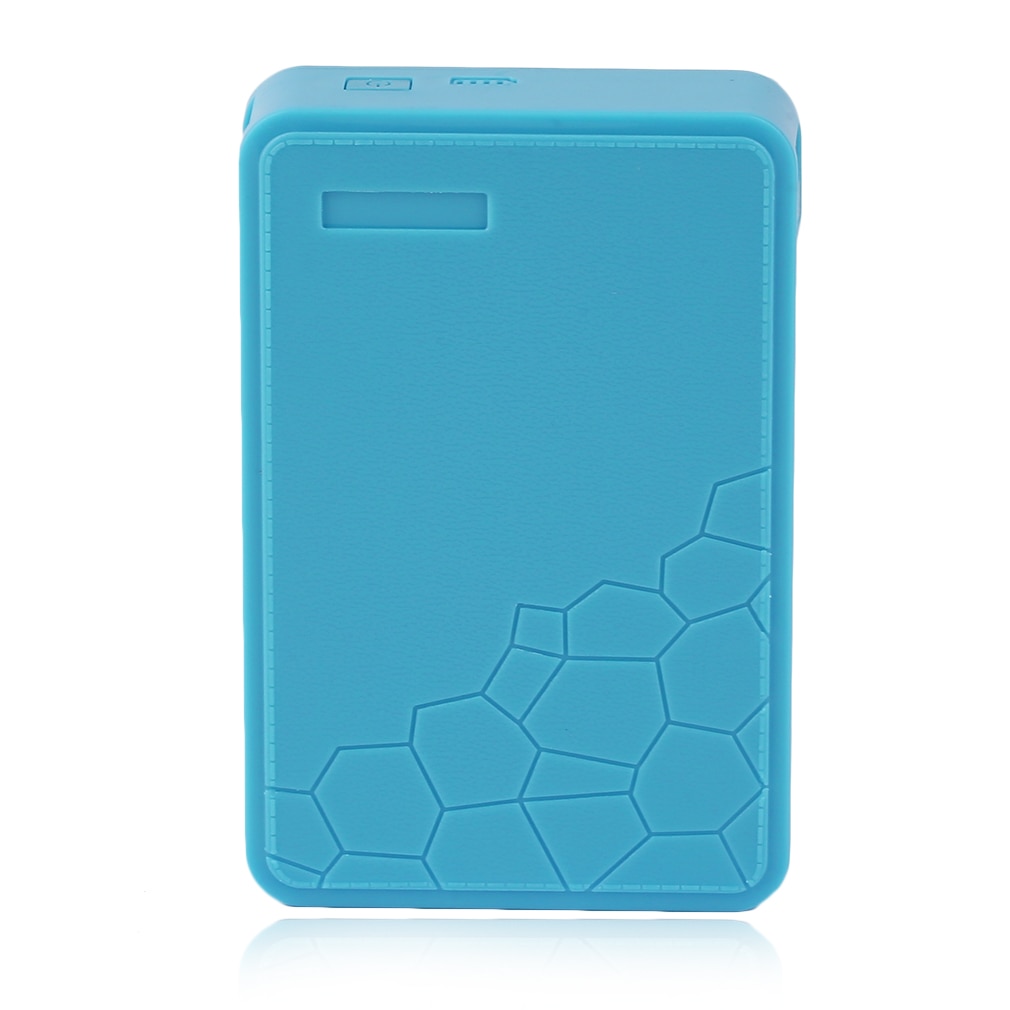 Chargeur de batterie externe de secours usb 15000 mah à monter soi-même, boîtier de batterie 5*18650 compatible ios et android