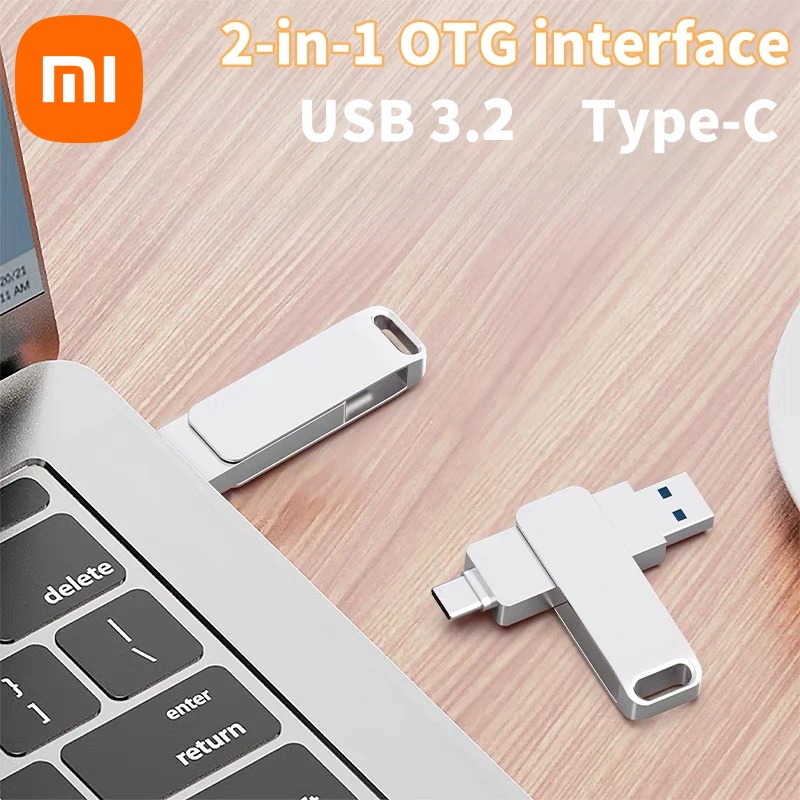 Xiaomi 16TB Flash Drive Usb 3.2 Super High Speed Metal Transfer U Disk Pen Drive Wodoodporny dysk typu C SSD USB Drive Disk