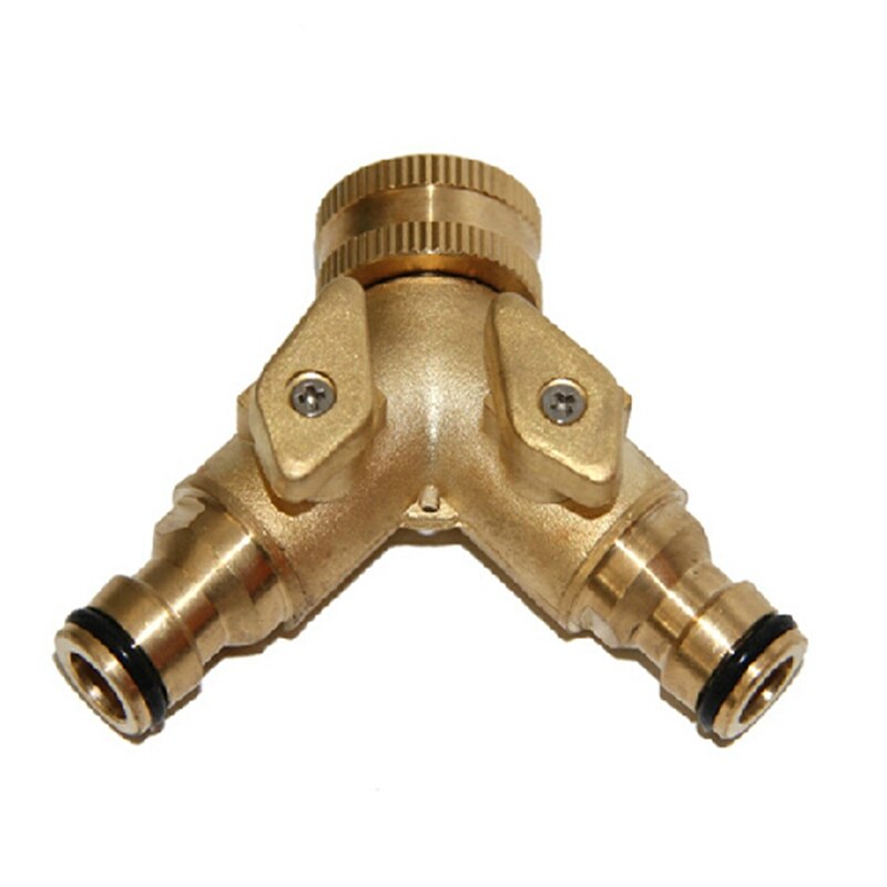 1/2 3/4 Pipe Fittings Three-Way Valve With Switch Tap Fittings Watering The Flowers Joint