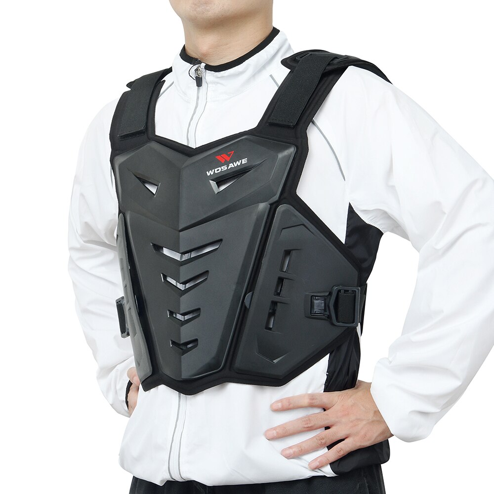 WOSAWE Motorcycle Rider Full Body Armor Vest Suits Motocross Bike Cycling Racing Armor Chest Moto Protective Gear: Armor  226
