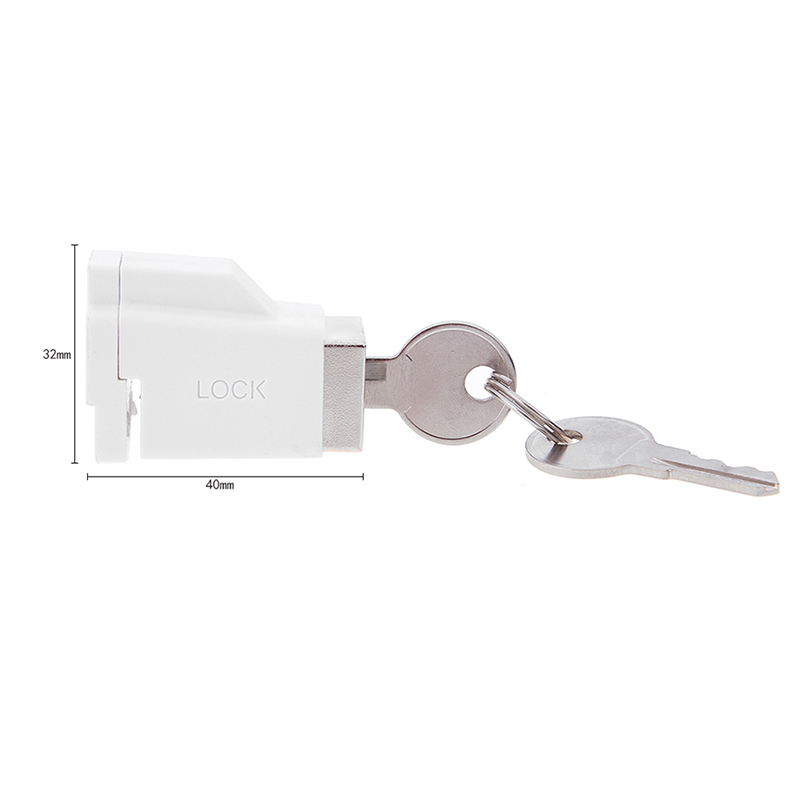 Glass Window Children Safety Lock Aluminum Alloy Door And Windows Self Adhesive Cable Restrictor Locks No Drilling Easy