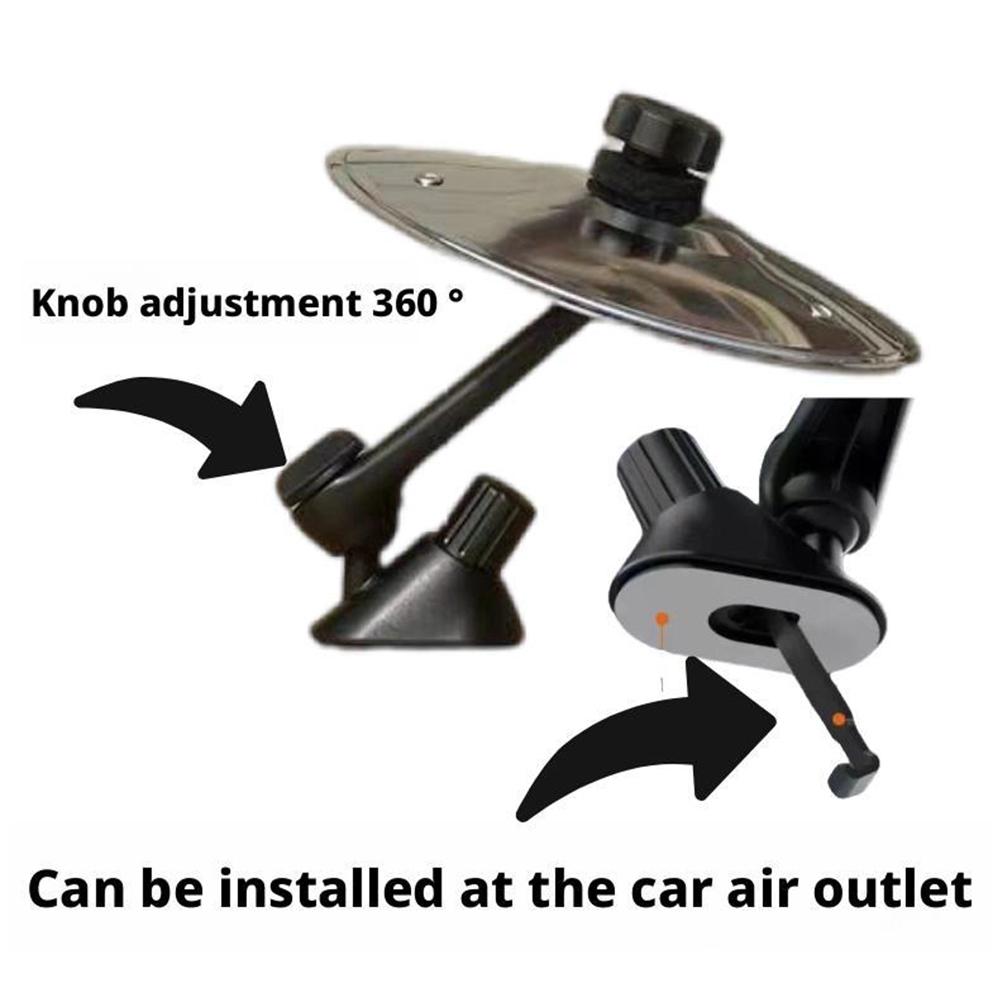 Platillos de mano para coche, accesorios interiores automotrices, soporte para coche, platillos para coche, platillo para montaje en coche