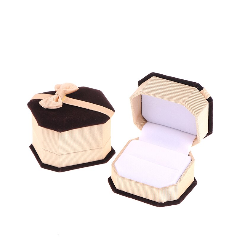 Jewelry Box Packing Bags Beads Rings Earrings Bracelets Necklaces Sets Boxes for Women& MenVelvet Display Packing Jewelry