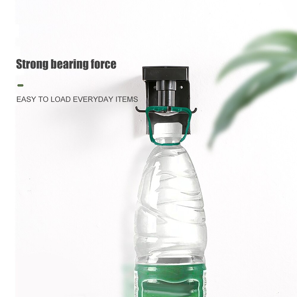 360 Degree Rotating Home Hanger Durable Cabinet Storage Rack PP Home Household Shelf Hanger Clothes Wall Mount Spatula Glass Mug