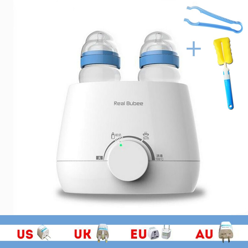 Electric Baby Bottle & Food Warmer intelligent Milk Thermostat Food heating Warmers & Sterilizers Two In One BPA Free 220V