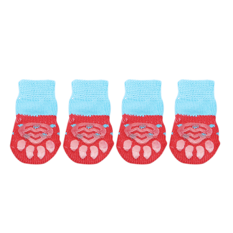 Hond Puppy Kat Schoenen Pantoffels Antislipsokken Huisdier Schattig Binnen voor kleine honden Katten Snowboots Sokken: Neon