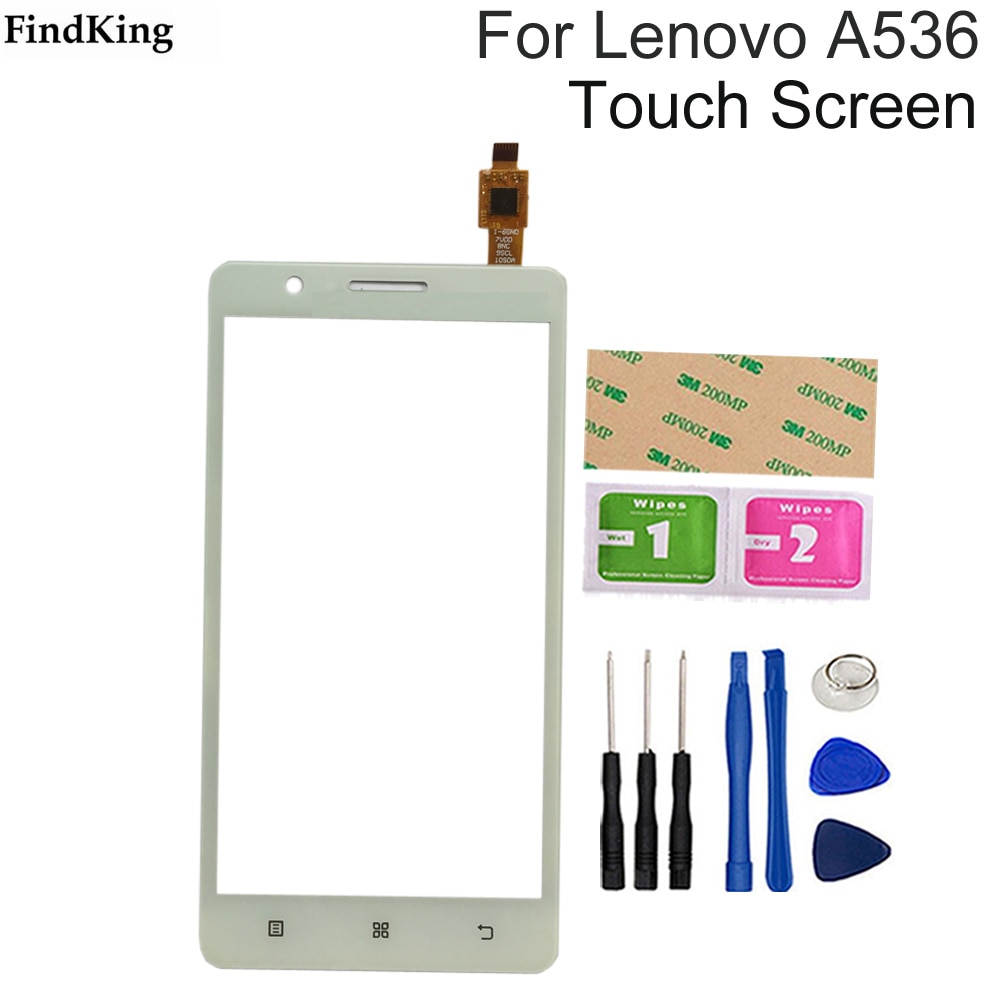 5.0 ''Telefoon Touch Screen Voor Glas Voor Lenovo A536 Een 536 Touch Screen Touch Panel Digitizer Glas Gereedschap Lijm