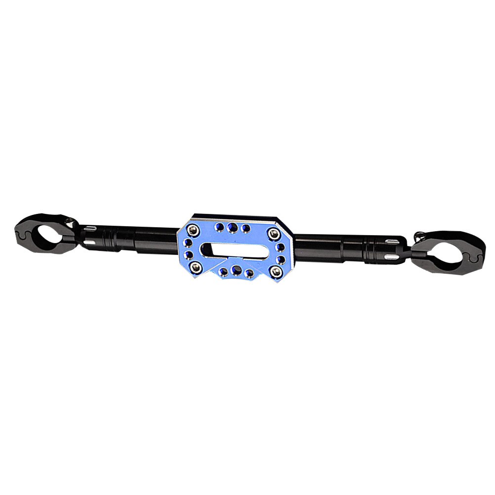 Base de montaje del manillar de la motocicleta del CNC para el cargador mango auxiliar del balancín barra de equilibrio ajustable barra de refuerzo A30: Azul