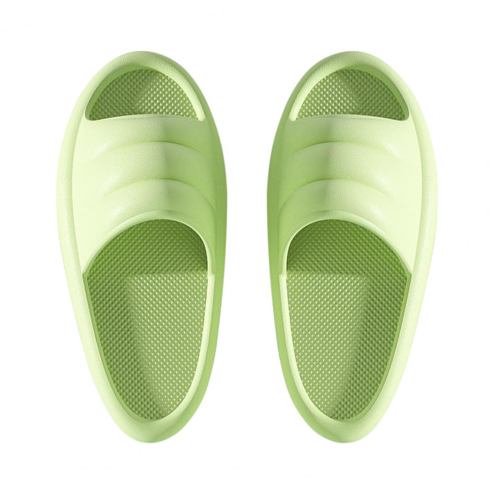 Schlankmachende hausschuhe, strapazierfähig, körperformend, langlebig, vielseitig einsetzbar, innovativ muschelform, schwingende, körperformende schuhe: Grün