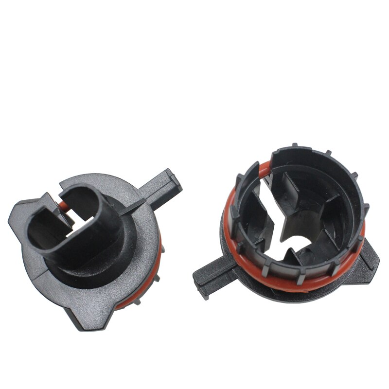 Fsylx 2 st  h7 hid xenon lampa adapter för bmw  e39 e520/530/e60/725li h7 hid xenon lamphållare eftermarknad  h7 hid lampor omvandlare