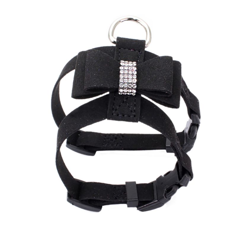 Hond Puppy Kat Vlinderdas Kraag Strass Harnas Leiband Voor Hond Kat Pet Hond Kat Accessoires Prinses Stijl: Default Title