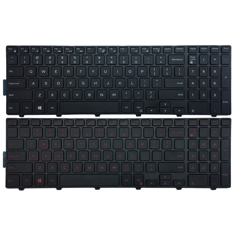 US laptop Keyboard FOR DELL Inspiron 17 7000 Series 7557 7559 keyboard
