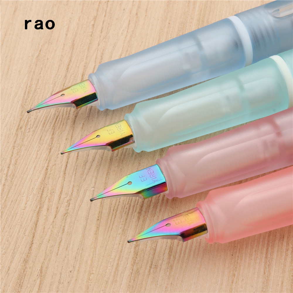Neue auflistung 411 transparent Farben Büro Brunnen Stift Schüler Schule Schreibwaren Liefert tinte stift