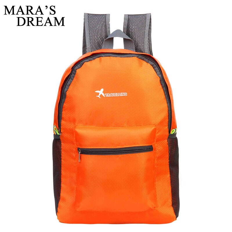 Mara's Dream unisexe sac de voyage Portable peut plier Nylon femmes voyage sacs à dos décontracté Simple hommes et femmes sac de voyage