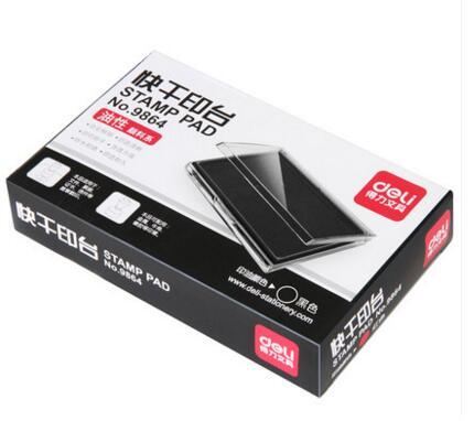 Large black stamp ink pad oversized dedicated quick-drying black sponge ink pad