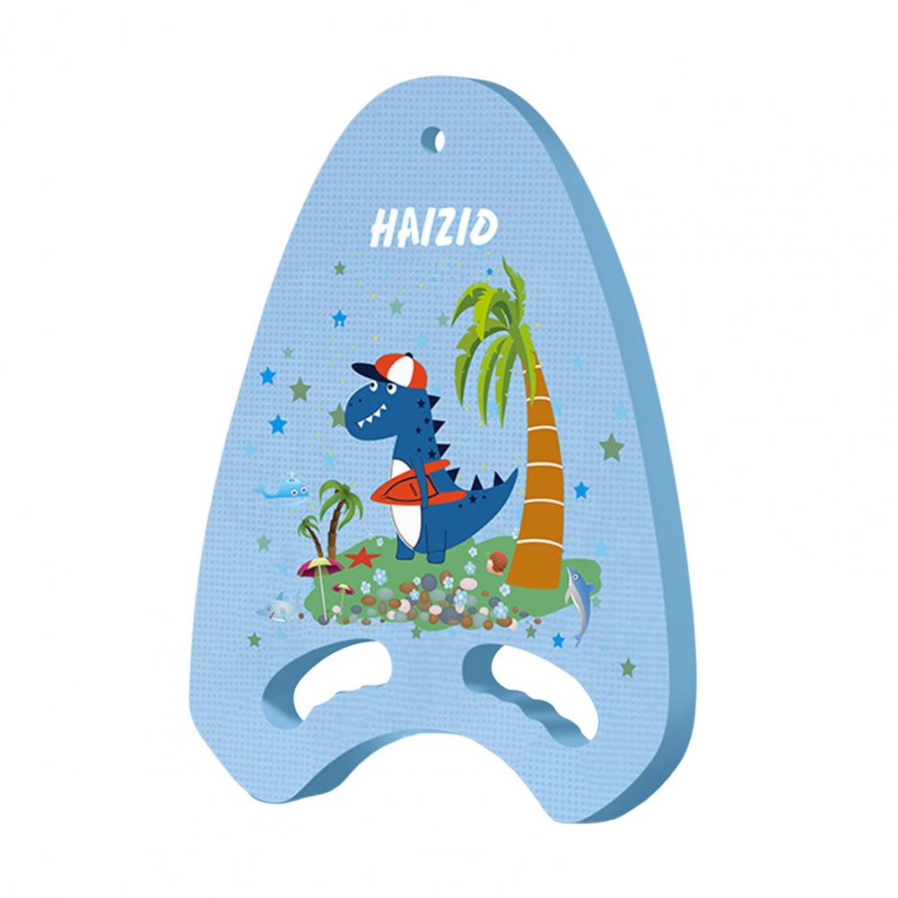 Children Swimming Kickboard Swim Training Aid with Handrail Holes Cartoon Swim Board Summer Pool Party EVA Swim Float Board