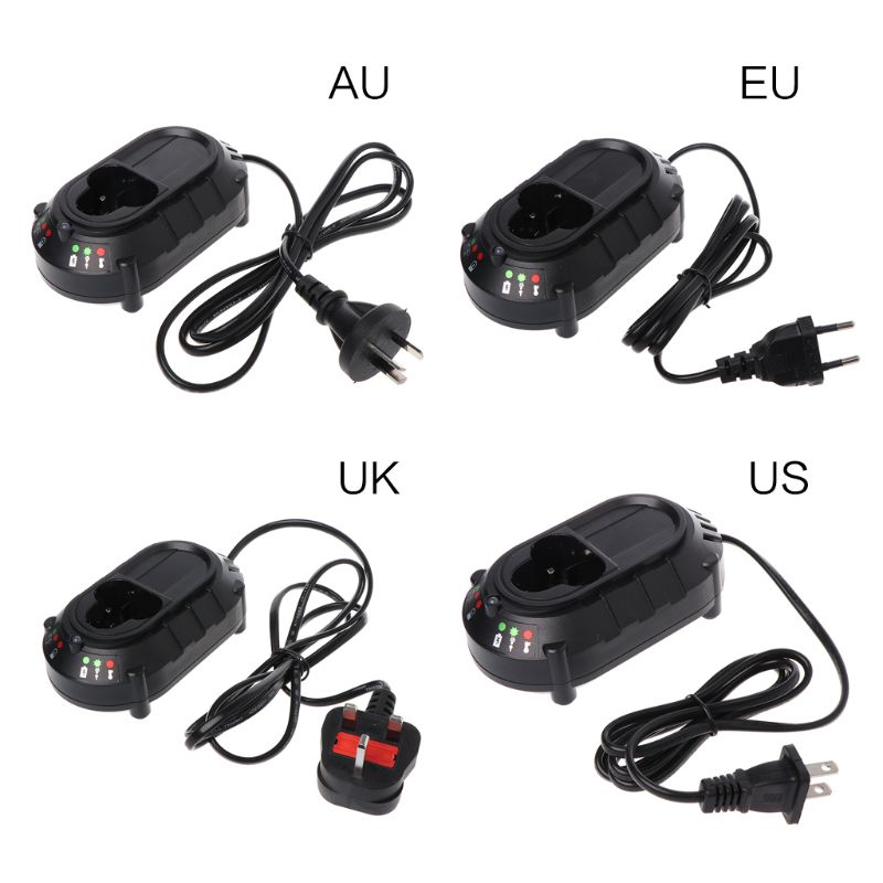 Chargeur de batterie Li-ion pour batterie AU Lithium Makita 10.8V/12V BL1013 DC10WA prise royaume-uni/états-unis/ue/AU en option