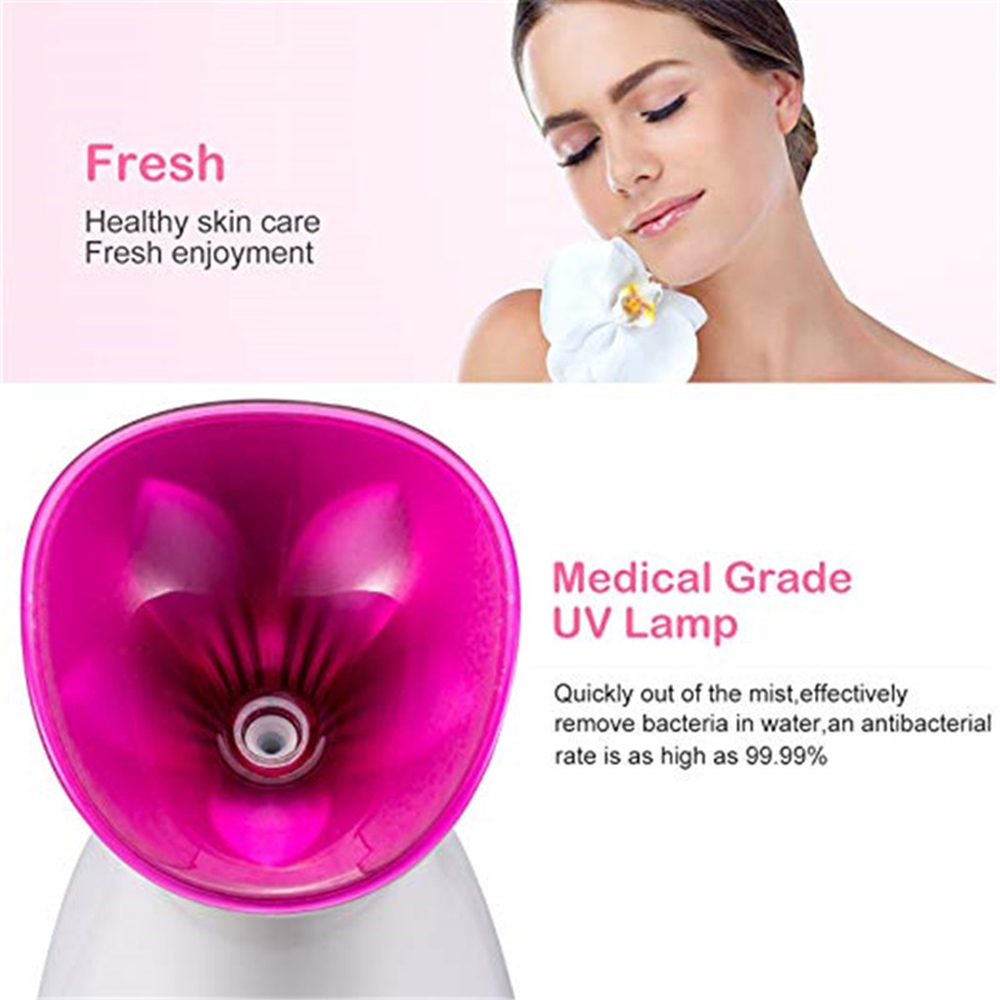 Máquina de vapor Facial cuidado de la piel saludable Nano Steam Releax tu mejor de vida para la limpieza de la cara de la novia