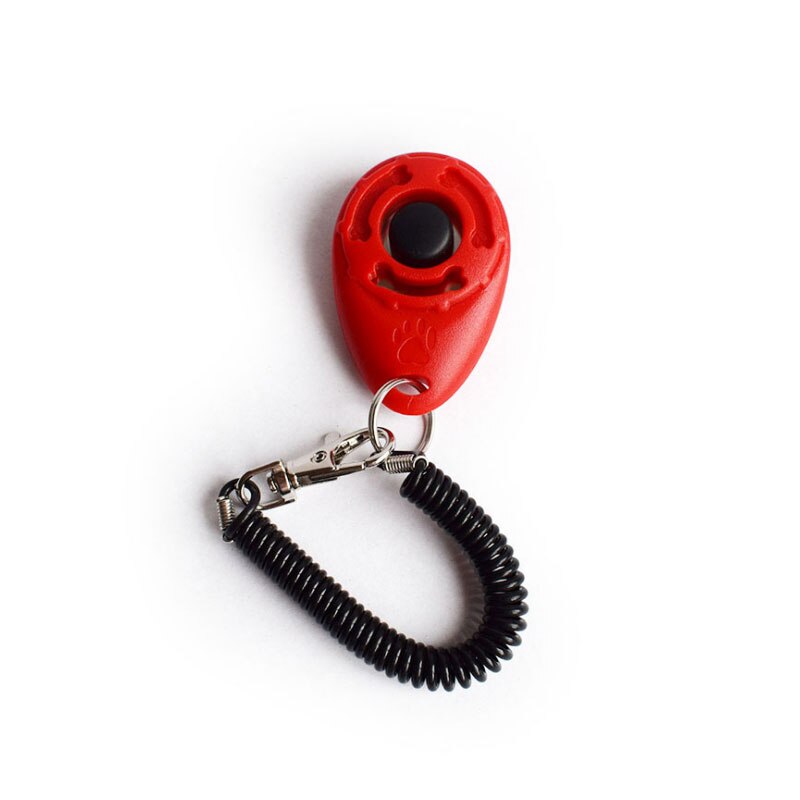 Correa de plástico inteligente para adiestramiento de perros, accesorio para entrenamiento de mascotas, 10 unids/lote: Rojo