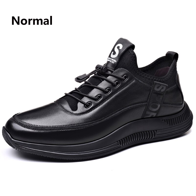 Men Elevator Shoes Men Sneakers Height Shoes Insoles 6CM Height Increase Shoes Tall Shoes: not height / 38