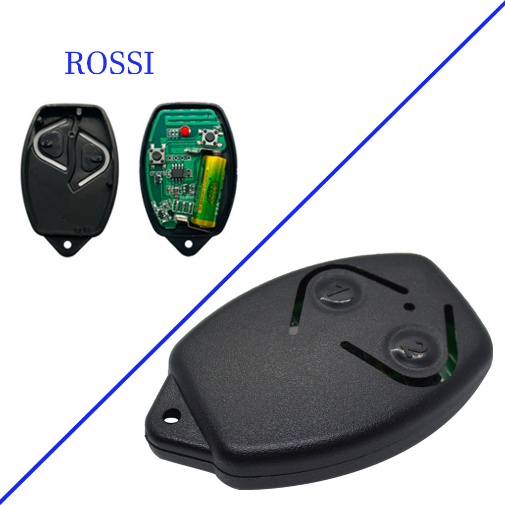 ROSSI Garage Remote Control 433.92MHz Rolling Code ROSSI Electric Gate for Remote Control 433MHz Garage Door Opener Command