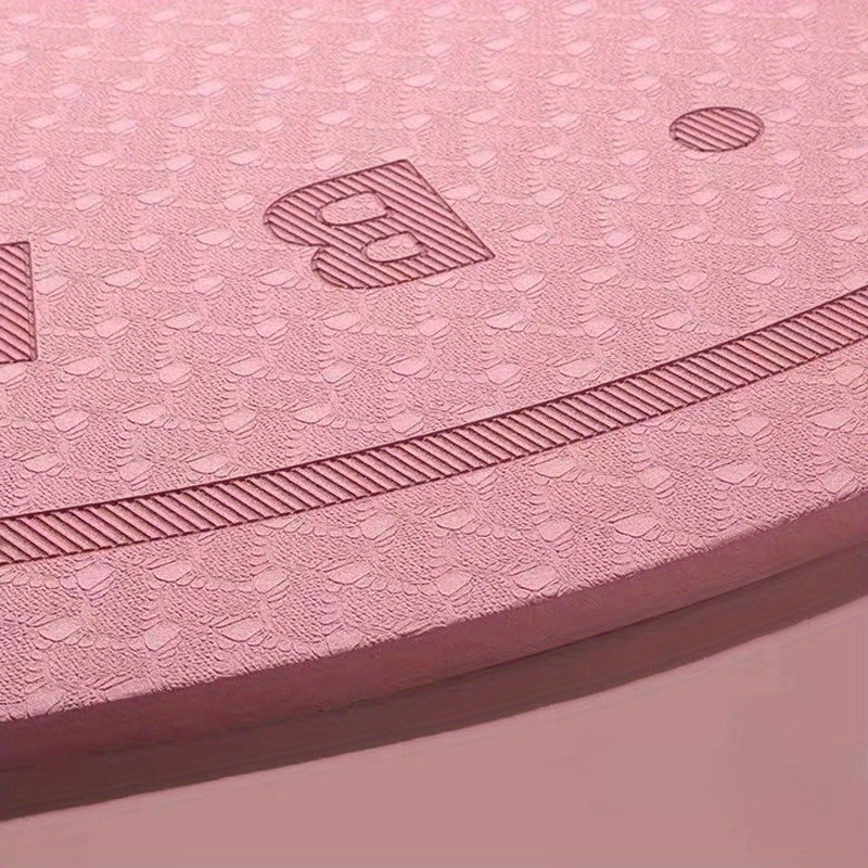 1pc (2.36in/3.15in) ThicknessTPE Jump Rope Mat, Durable Non-Slip Fitness Exercise Ma Suitable Fitness Training, Body Workout