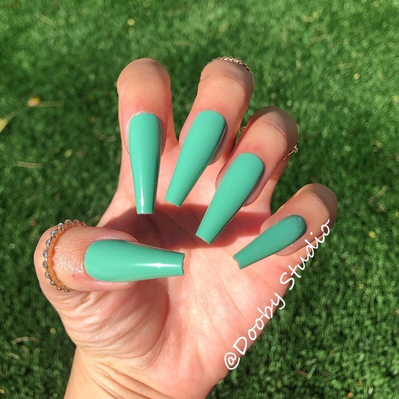 Faux Ongles transparents en acrylique, 200 pièces, Capsule cercueil, affichage artificiel, Nail Art, pointe artificielle