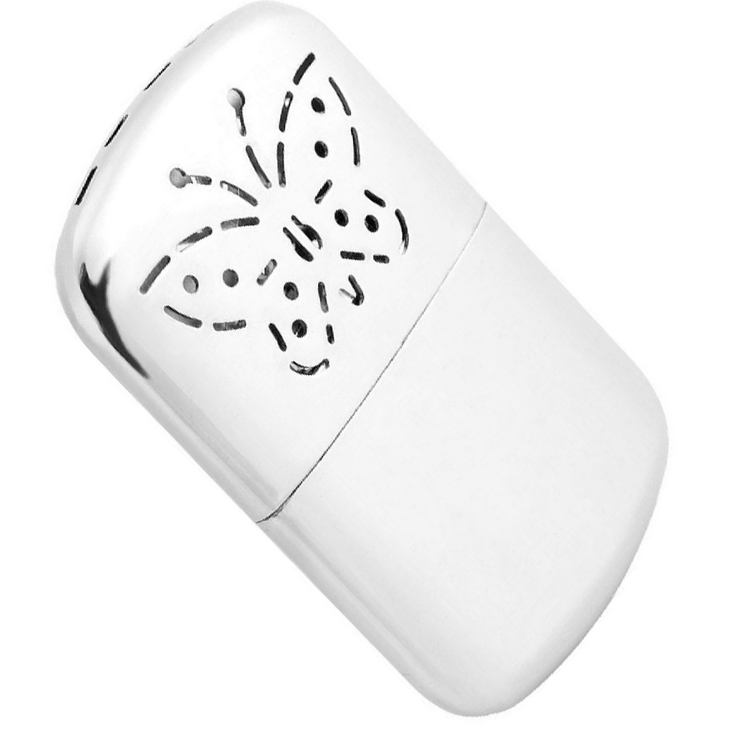 Portable Pocket Hand Warmer Zinc Alloy Portable Pocket Liquid Fuel Hand Warmer Indoor Outdoor Handy Heater