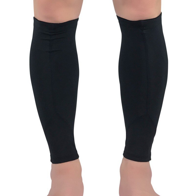 Unisex antifatiga compresión calcetines pie Anti fatiga suave alivio del dolor compresión calcetines soporte rodilla ciclismo calcetín: Black / M