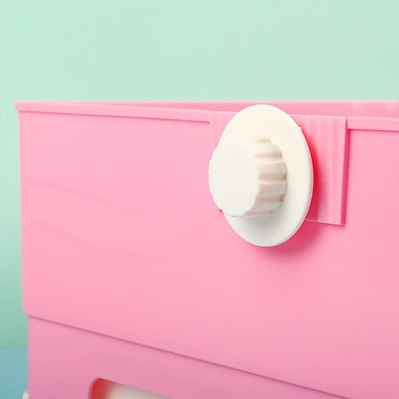 Large Rabbit Litter Box with Drawer Place Firmly Pet Bedpan Corner Toilet Box with Grate Potty Easy Operation Bigger Pet