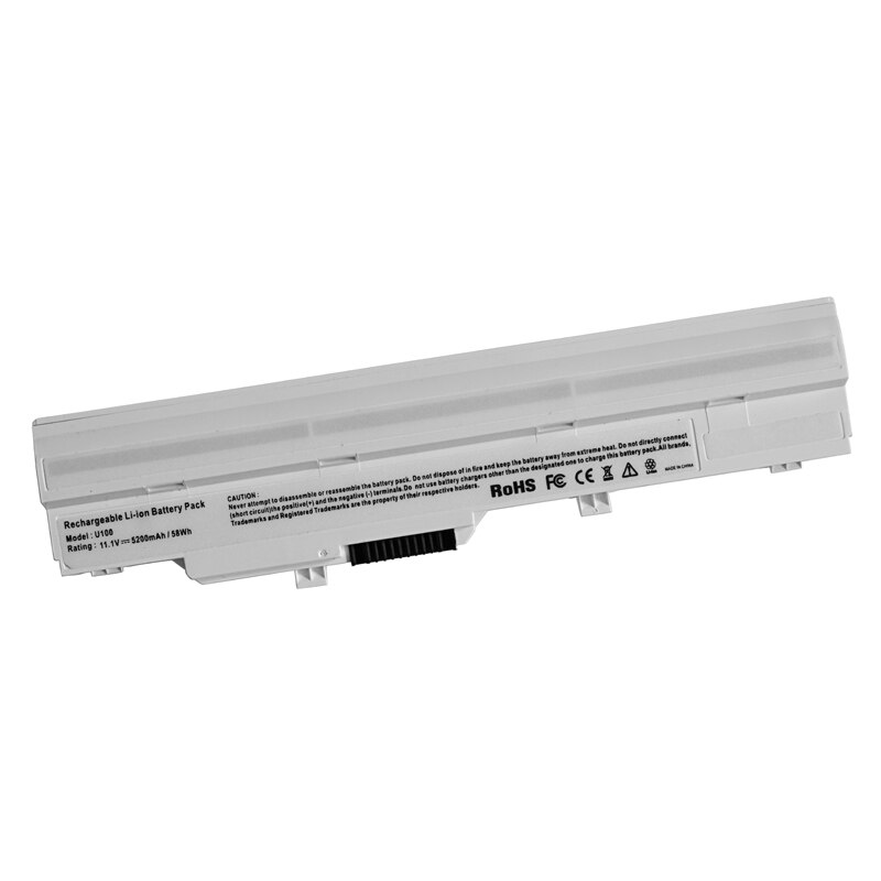 Apexway-batería para ordenador portátil MSI BTY-S11 Wind U100 L1300 L1350 L1350D U100X U100W U135DX U210 U270 U90X Wind12 U200 U210