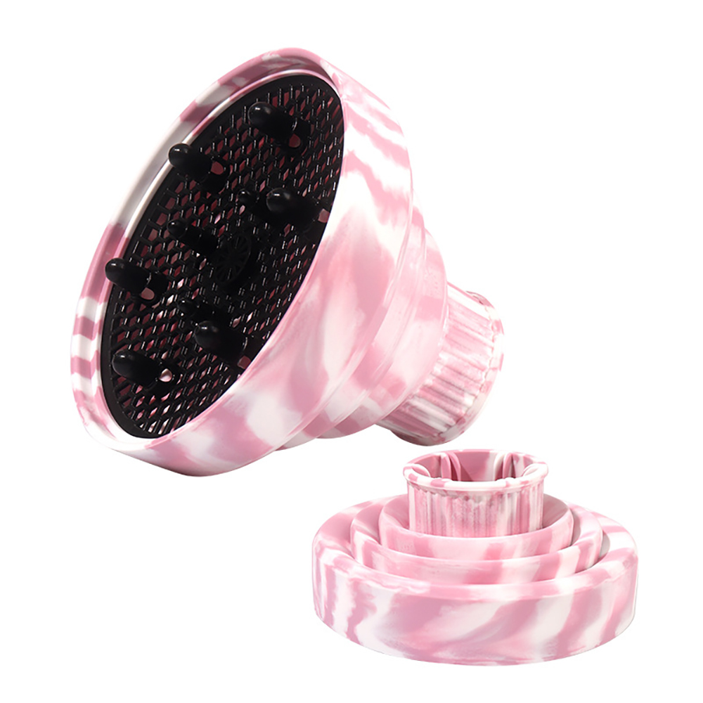 Silicone Hair Dryer Hood Diffuser Attachment Hair Dryer Diffuser Perfect For Most Different Designs Of Hair Dryer Hair Dryer Dif: Burgundy