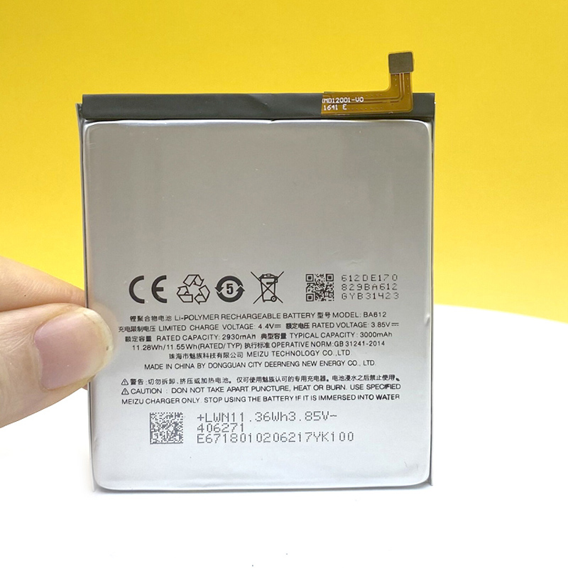 Original BA612 Battery For Meizu 5S M5S M612Q M612M M612H 3000mAh Smart Phone +Tracking Number