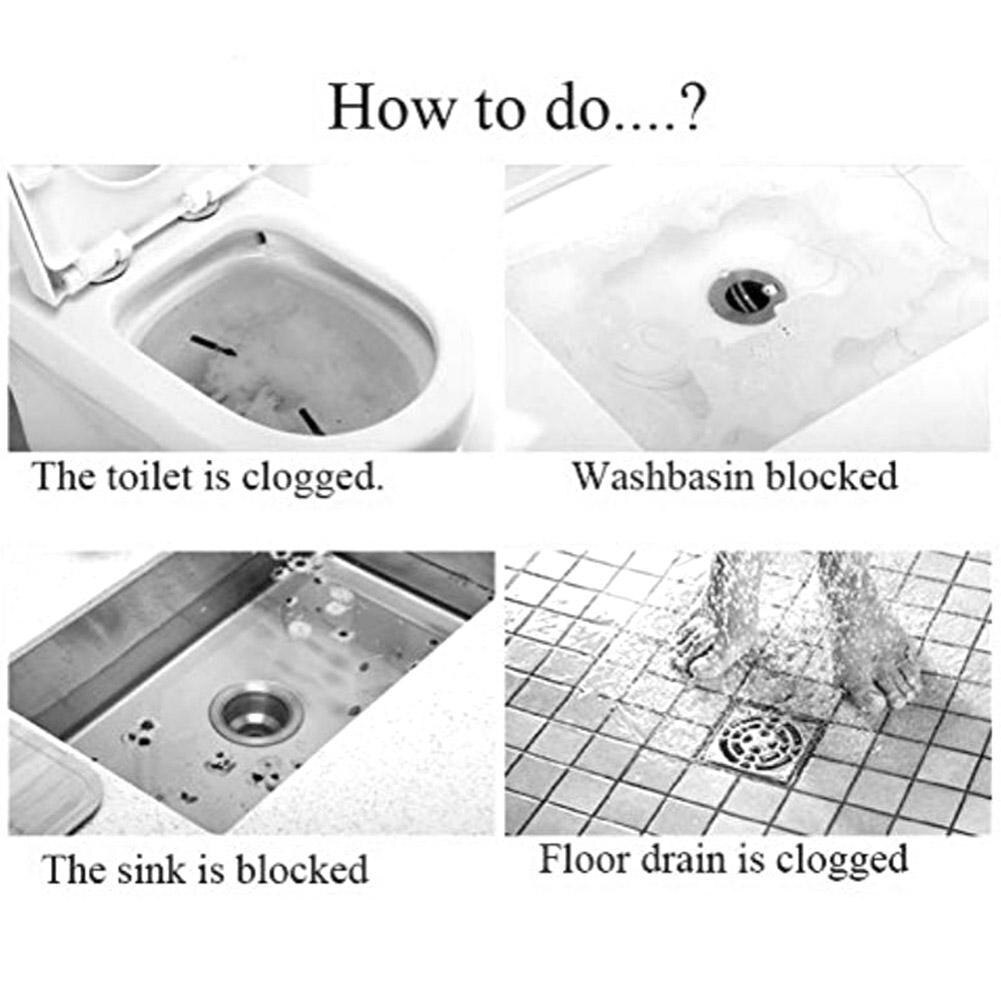 Toilet Plungers Drain Unblocker High Pressure Air Drain Blaster Cleaner Powerful Manual Pneumatic Dredge Equipment Clogged Pipe