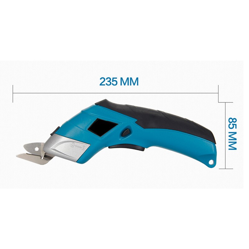110v/220v elektriska sladdlösa saxar multifunktionell handhållen skärdukmaskin läderklippning elektrisk sax