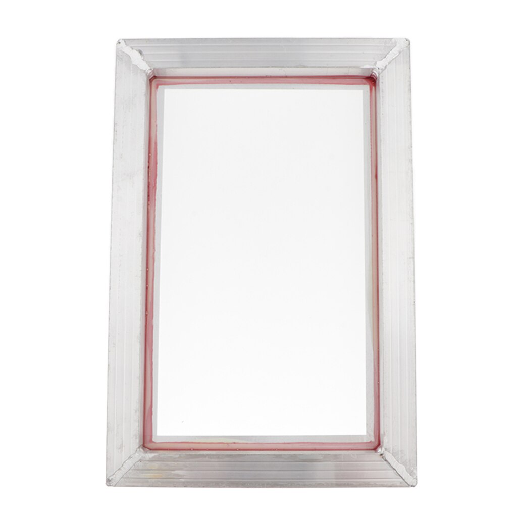Pre-Stretched Aluminum Silk Screen Printing Frame with 43 tpi White Mesh: 31x43cm