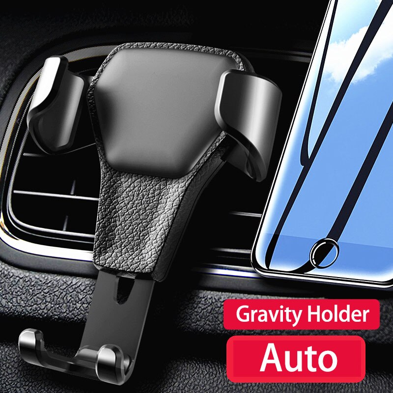 Suporte universal de carro para celulares, apoio para smartphones sem magnetismo para ventilação de carro 4.7 "-6.5" smartphone